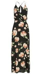 Lush Surplice Maxi Dress